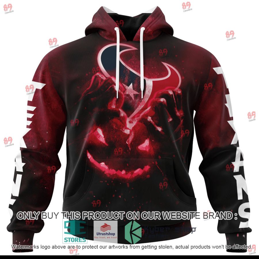 personalized houston texans pumpkin head halloween shirt hoodie 1 20462