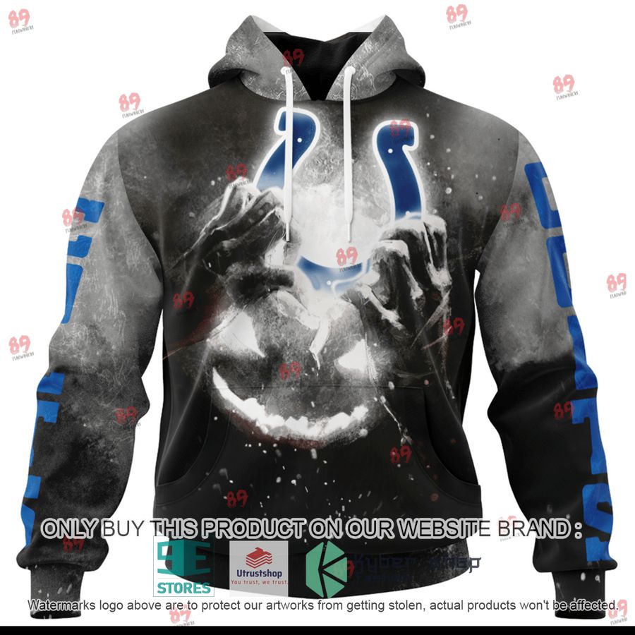 personalized indianapolis colts pumpkin head halloween shirt hoodie 1 26662