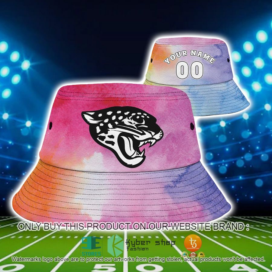 personalized jacksonville jaguars crucial catch a bucket hat hat 1 73206