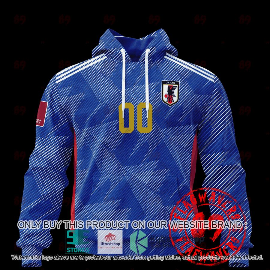 NEW Personalized Japan Home World Cup 2022 Hoodie, Shirt 1 personalized japan home jersey world cup 2022 shirt hoodie 1 29697