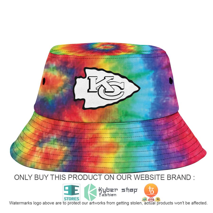 personalized kansas city chiefs crucial catch b bucket hat cap 2 88436