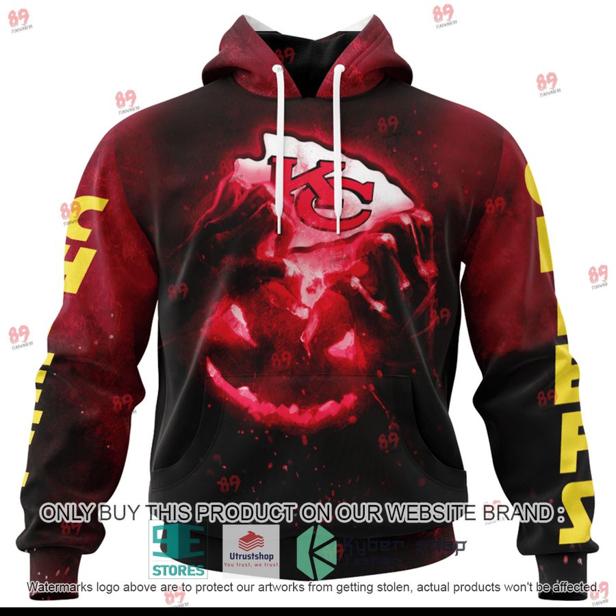 NEW Personalized Kansas City Chiefs Pumpkin Head Halloween Hoodie, Shirt 14 personalized kansas city chiefs pumpkin head halloween shirt hoodie 1 13026