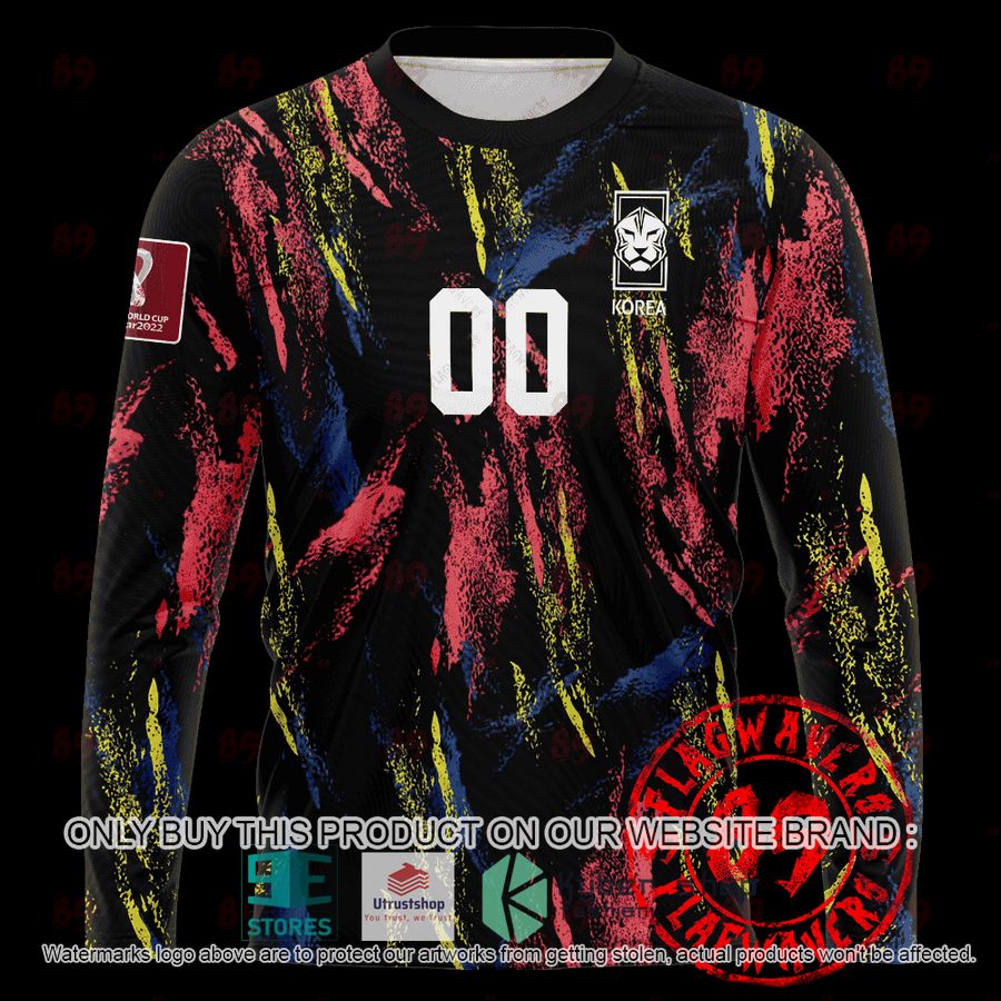 NEW Personalized Korea Away World Cup 2022 Hoodie, Shirt 6 personalized korea away jersey world cup 2022 shirt hoodie 6 6820