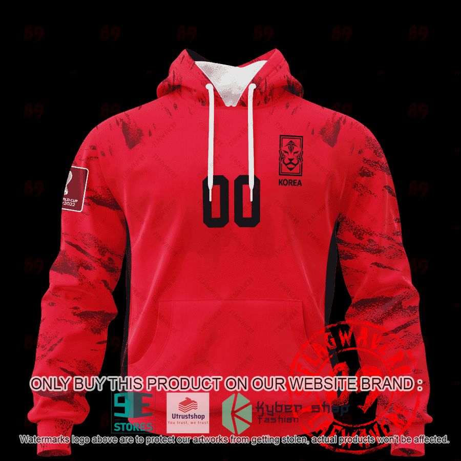 personalized korea home jersey world cup 2022 shirt hoodie 1 76810