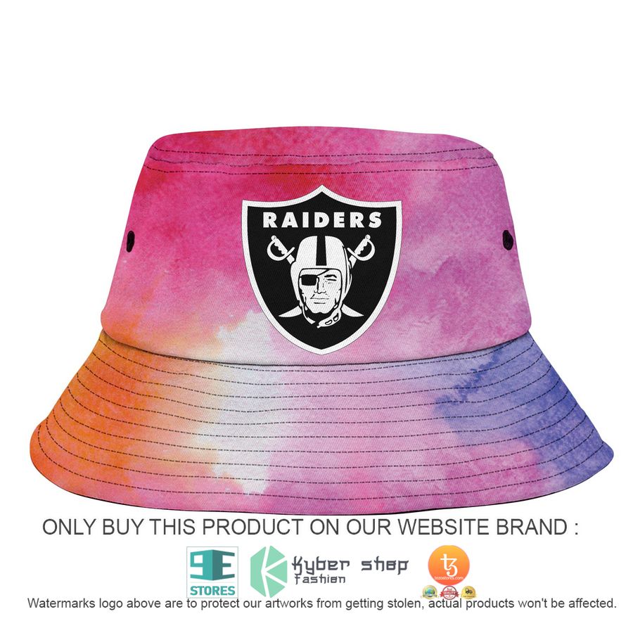 personalized las vegas raiders crucial catch a bucket hat hat 2 59161