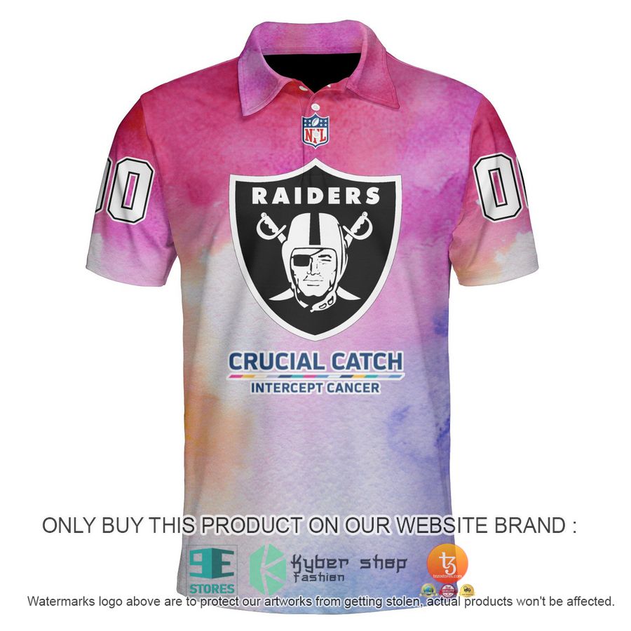 HOT NFL Las Vegas Raiders Crucial Catch Personalized Polo Shirt 5 personalized las vegas raiders crucial catch polo shirt 1 30943