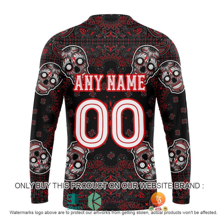 HOT Liga Mx Atlas F C Special Sugar Skull Kits For Dia De Muertos Personalized 3d Shirt, Hoodie 7 personalized liga mx atlas f c special sugar skull kits for dia de muertos 3d shirt hoodie 7 54864