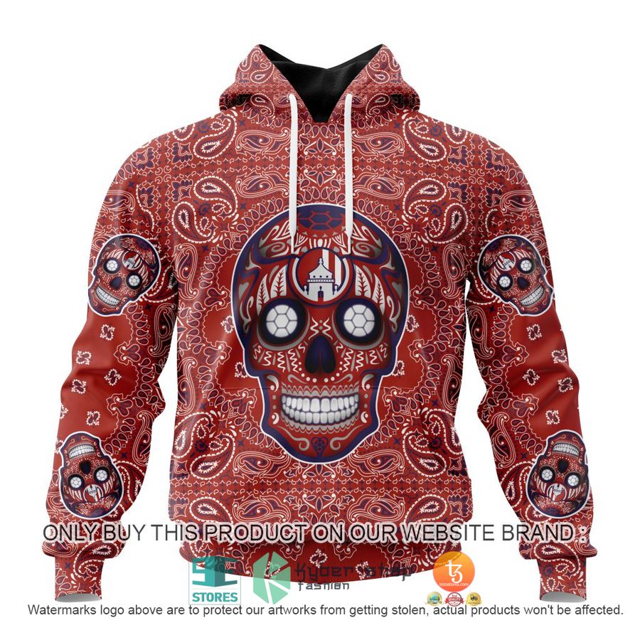 HOT Liga Mx Atletico San Luis Special Sugar Skull Kits For Dia De Muertos Personalized 3d Shirt, Hoodie 1 personalized liga mx atletico san luis special sugar skull kits for dia de muertos 3d shirt hoodie 1 7648