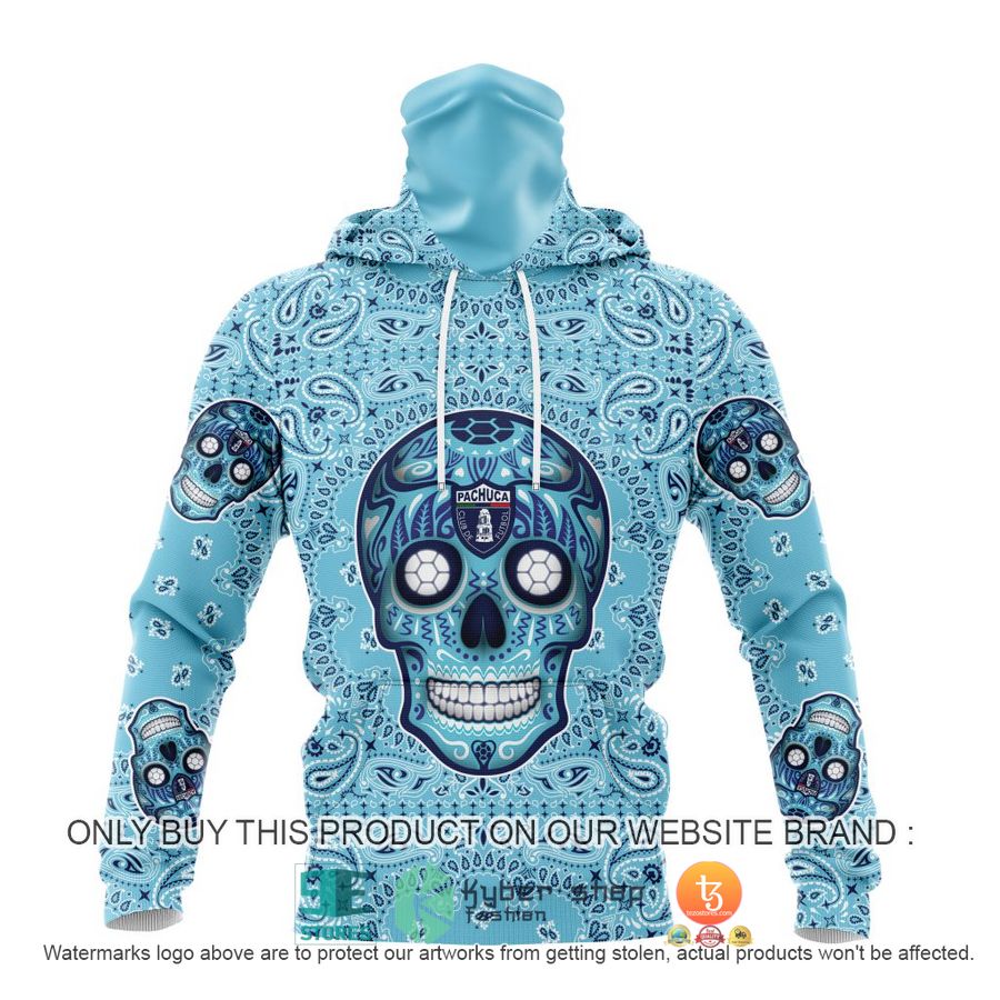 HOT Liga Mx C F Pachuca Special Sugar Skull Kits For Dia De Muertos Personalized 3d Shirt, Hoodie 4 personalized liga mx c f pachuca special sugar skull kits for dia de muertos 3d shirt hoodie 4 44906