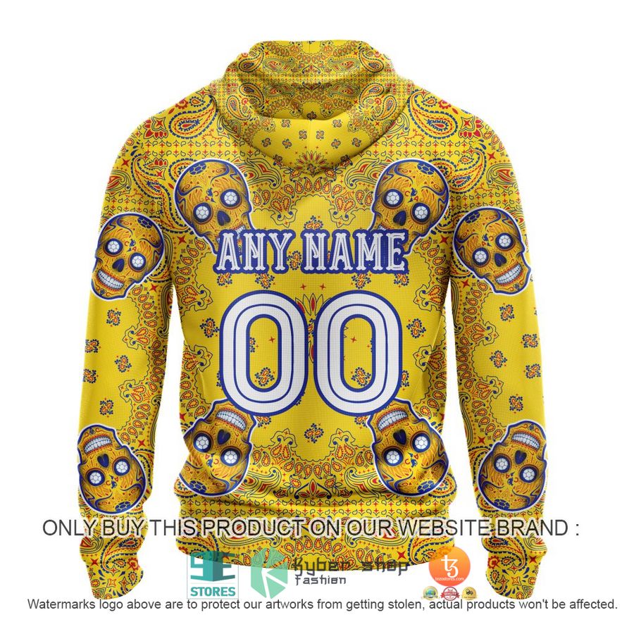 HOT Liga Mx Club America Special Sugar Skull Kits For Dia De Muertos Personalized 3d Shirt, Hoodie 3 personalized liga mx club america special sugar skull kits for dia de muertos 3d shirt hoodie 3 29953