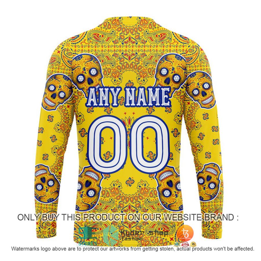 HOT Liga Mx Club America Special Sugar Skull Kits For Dia De Muertos Personalized 3d Shirt, Hoodie 7 personalized liga mx club america special sugar skull kits for dia de muertos 3d shirt hoodie 7 76033