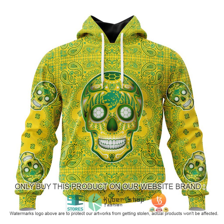 HOT Liga Mx Club Leon Special Sugar Skull Kits For Dia De Muertos Personalized 3d Shirt, Hoodie 1 personalized liga mx club leon special sugar skull kits for dia de muertos 3d shirt hoodie 1 96683