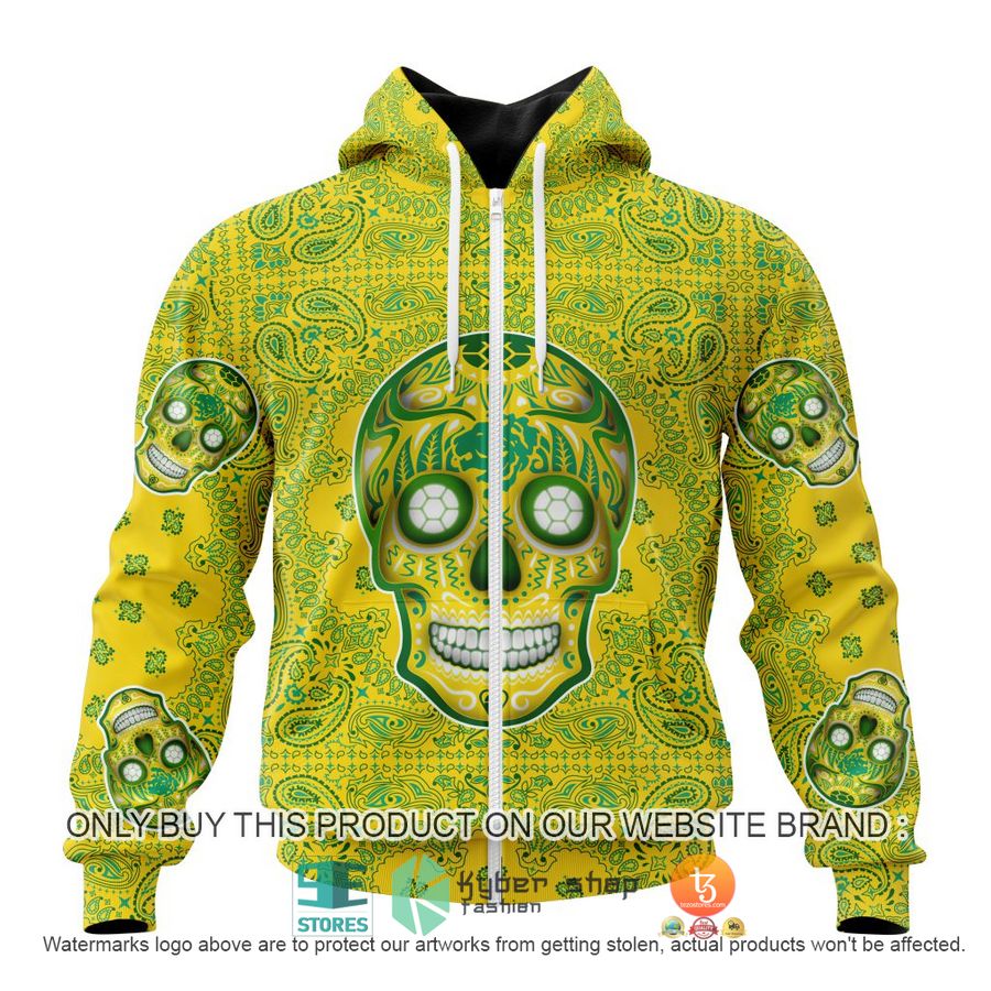 HOT Liga Mx Club Leon Special Sugar Skull Kits For Dia De Muertos Personalized 3d Shirt, Hoodie 2 personalized liga mx club leon special sugar skull kits for dia de muertos 3d shirt hoodie 2 28670
