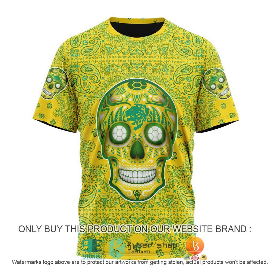 HOT Liga Mx Club Leon Special Sugar Skull Kits For Dia De Muertos Personalized 3d Shirt, Hoodie 8 personalized liga mx club leon special sugar skull kits for dia de muertos 3d shirt hoodie 8 83402