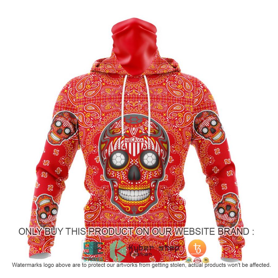 HOT Liga Mx Club Necaxa Special Sugar Skull Kits For Dia De Muertos Personalized 3d Shirt, Hoodie 4 personalized liga mx club necaxa special sugar skull kits for dia de muertos 3d shirt hoodie 4 20772