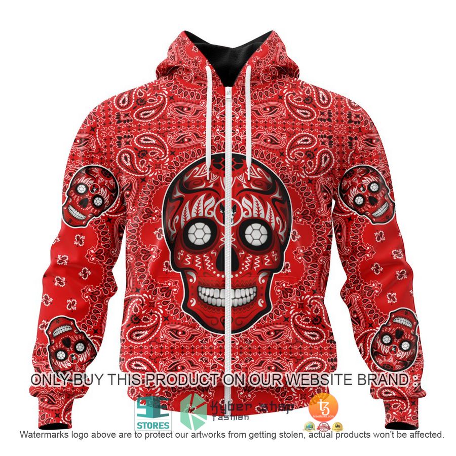 HOT Liga Mx Club Tijuana Special Sugar Skull Kits For Dia De Muertos Personalized 3d Shirt, Hoodie 2 personalized liga mx club tijuana special sugar skull kits for dia de muertos 3d shirt hoodie 2 14447