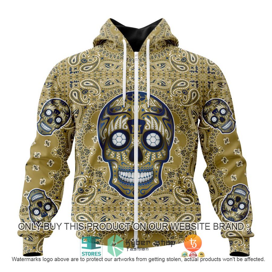HOT Liga Mx Pumas Unam Special Sugar Skull Kits For Dia De Muertos Personalized 3d Shirt, Hoodie 2 personalized liga mx pumas unam special sugar skull kits for dia de muertos 3d shirt hoodie 2 54269