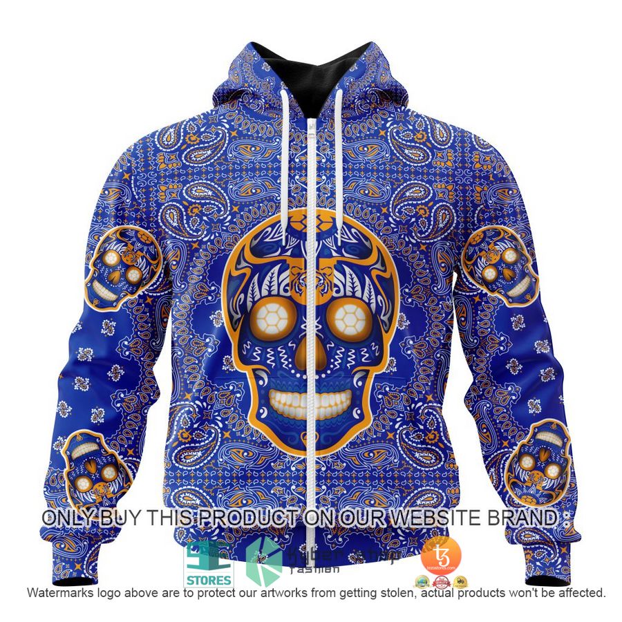 HOT Liga Mx Tigres Uanl Special Sugar Skull Kits For Dia De Muertos Personalized 3d Shirt, Hoodie 2 personalized liga mx tigres uanl special sugar skull kits for dia de muertos 3d shirt hoodie 2 61445