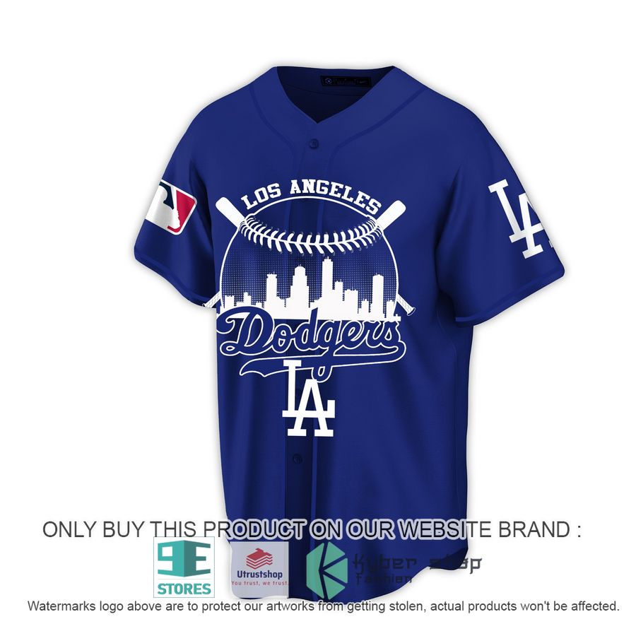 NEW Personalized Los Angeles Dodgers MLB blue Baseball Shirt 3 personalized los angeles dodgers mlb blue baseball jersey 3 50549