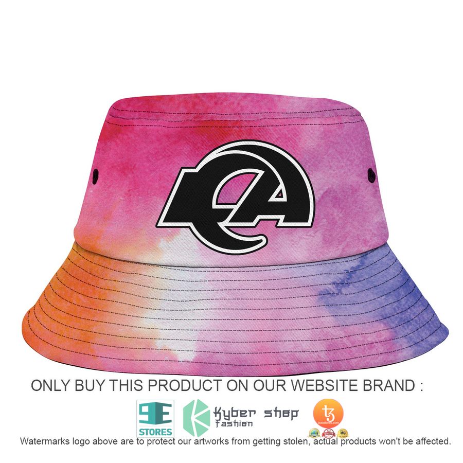 personalized los angeles rams crucial catch a bucket hat hat 2 2375