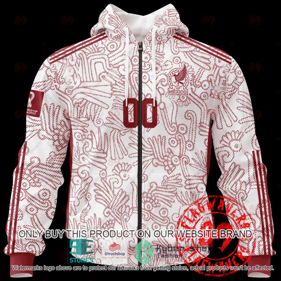NEW Personalized Mexico Away World Cup 2022 white Hoodie, Shirt 3 personalized mexico away jersey world cup 2022 white shirt hoodie 3 55839