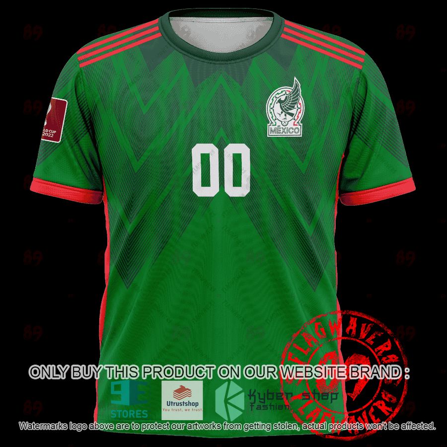 NEW Personalized Mexico Home World Cup 2022 green Hoodie, Shirt 4 personalized mexico home jersey world cup 2022 green shirt hoodie 4 86231