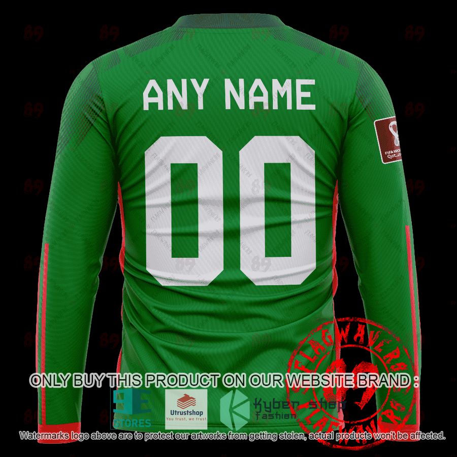 NEW Personalized Mexico Home World Cup 2022 green Hoodie, Shirt 7 personalized mexico home jersey world cup 2022 green shirt hoodie 7 46210