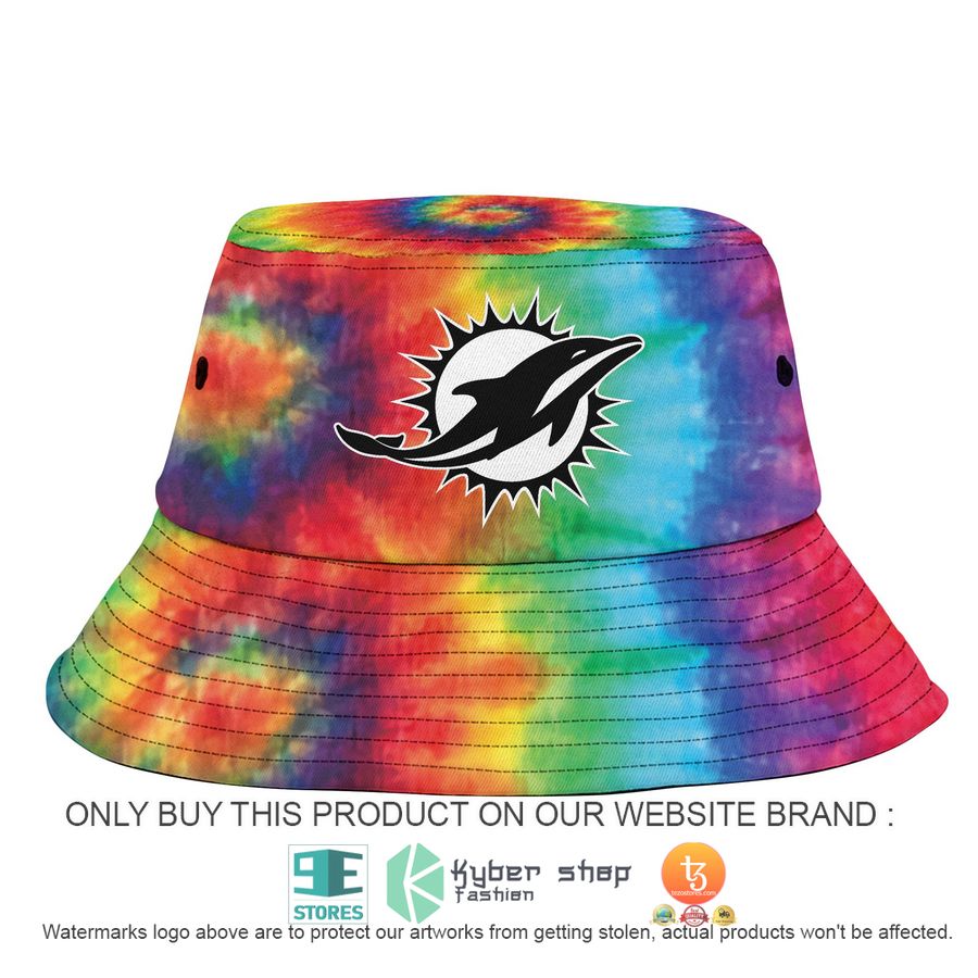 personalized miami dolphins crucial catch b bucket hat cap 2 82403