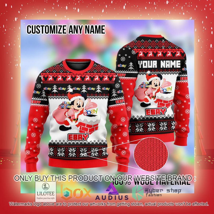 Personalized Mickey Mouse eBay Ugly Christmas Sweater 3 personalized mickey mouse ebay ugly christmas sweater 3 32085