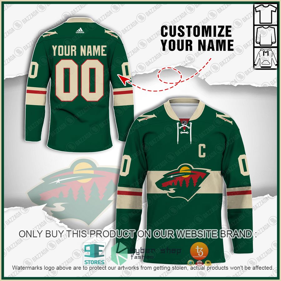 personalized minnesota wild nhl hockey jersey 1 48018