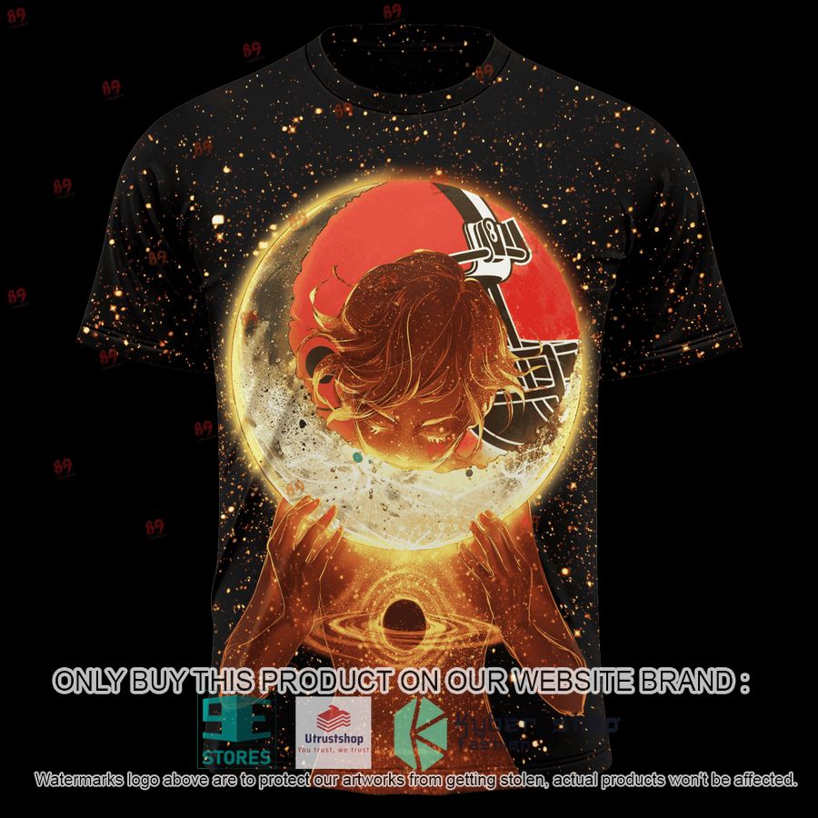 NEW Moon Cleveland Browns Custom Name Hoodie, Shirt 4 personalized moon cleveland browns shirt hoodie 4 6040