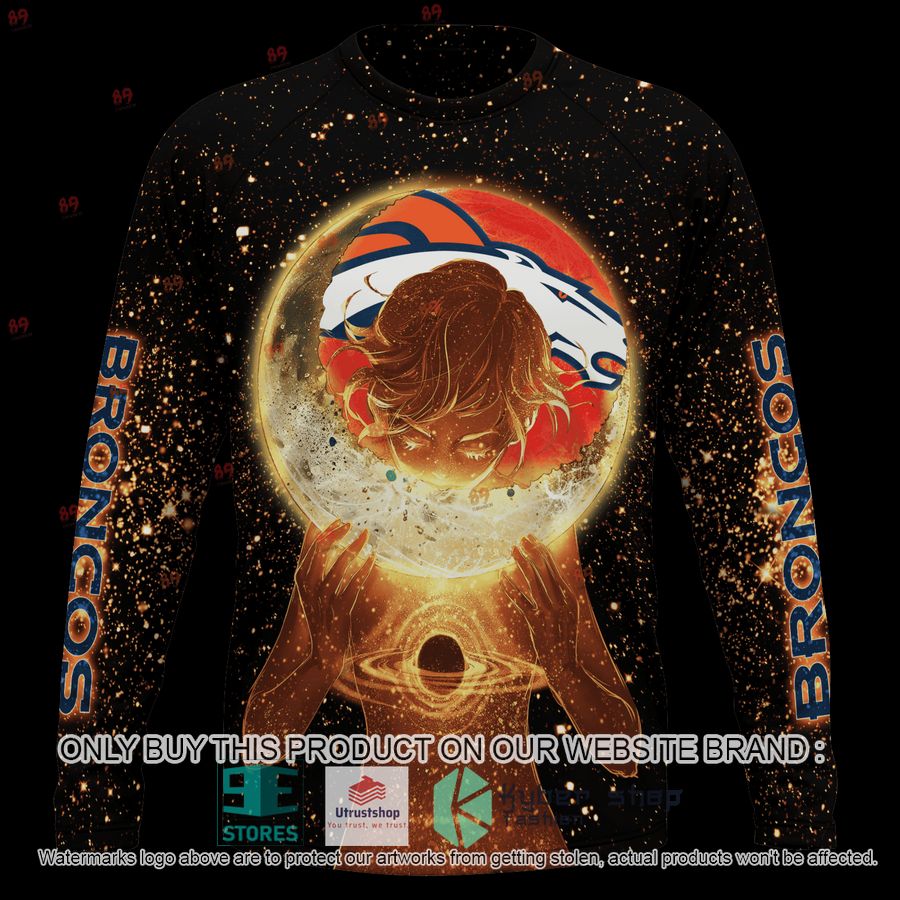 NEW Moon Denver Broncos Custom Name Hoodie, Shirt 6 personalized moon denver broncos shirt hoodie 6 77814