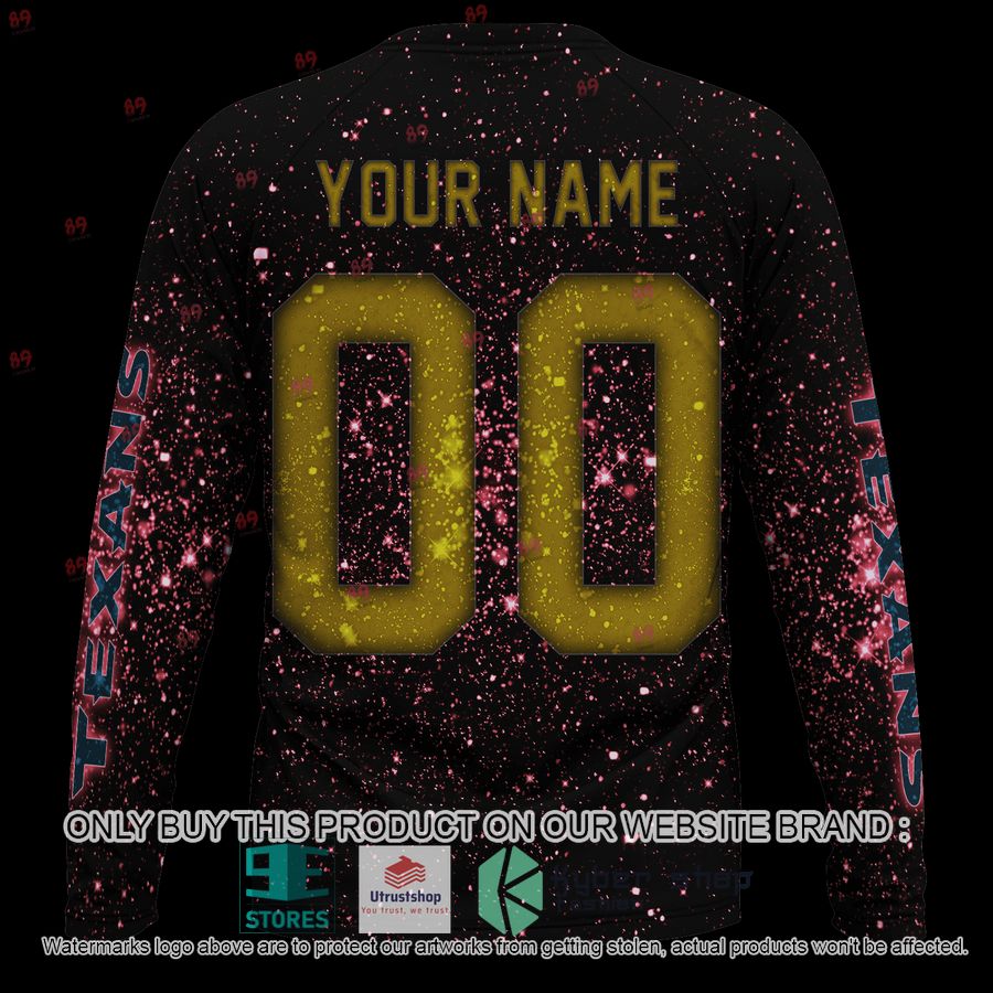 NEW Moon Houston Texans Custom Name Hoodie, Shirt 7 personalized moon houston texans shirt hoodie 7 31473