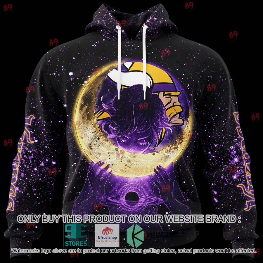 NEW Moon Minnesota Vikings Custom Name Hoodie, Shirt 1 personalized moon minnesota vikings shirt hoodie 1 35783