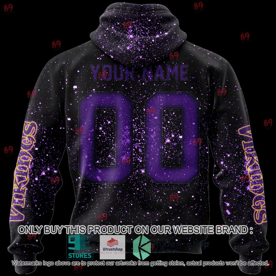 NEW Moon Minnesota Vikings Custom Name Hoodie, Shirt 2 personalized moon minnesota vikings shirt hoodie 2 74714