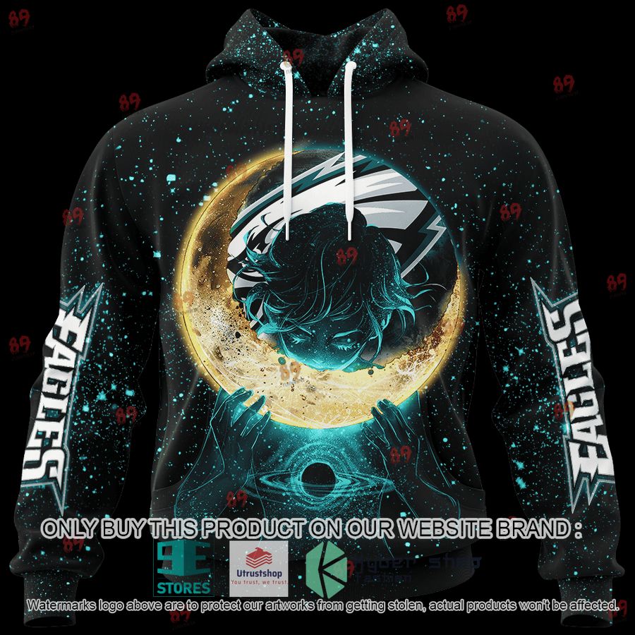 personalized moon philadelphia eagles shirt hoodie 1 27291
