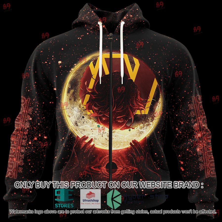 NEW Moon Washington Commanders Custom Name Hoodie, Shirt 3 personalized moon washington commanders shirt hoodie 3 20302