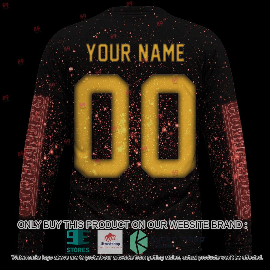 NEW Moon Washington Commanders Custom Name Hoodie, Shirt 7 personalized moon washington commanders shirt hoodie 7 57017