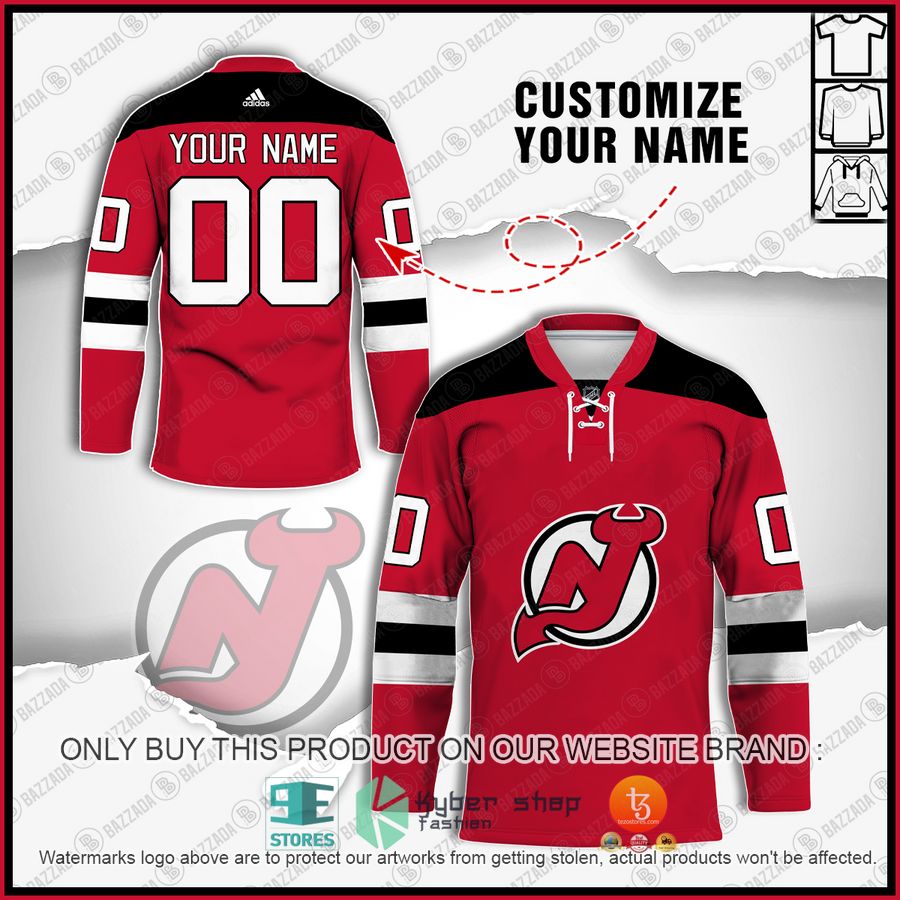 personalized new jersey devils nhl hockey jersey 1 42265