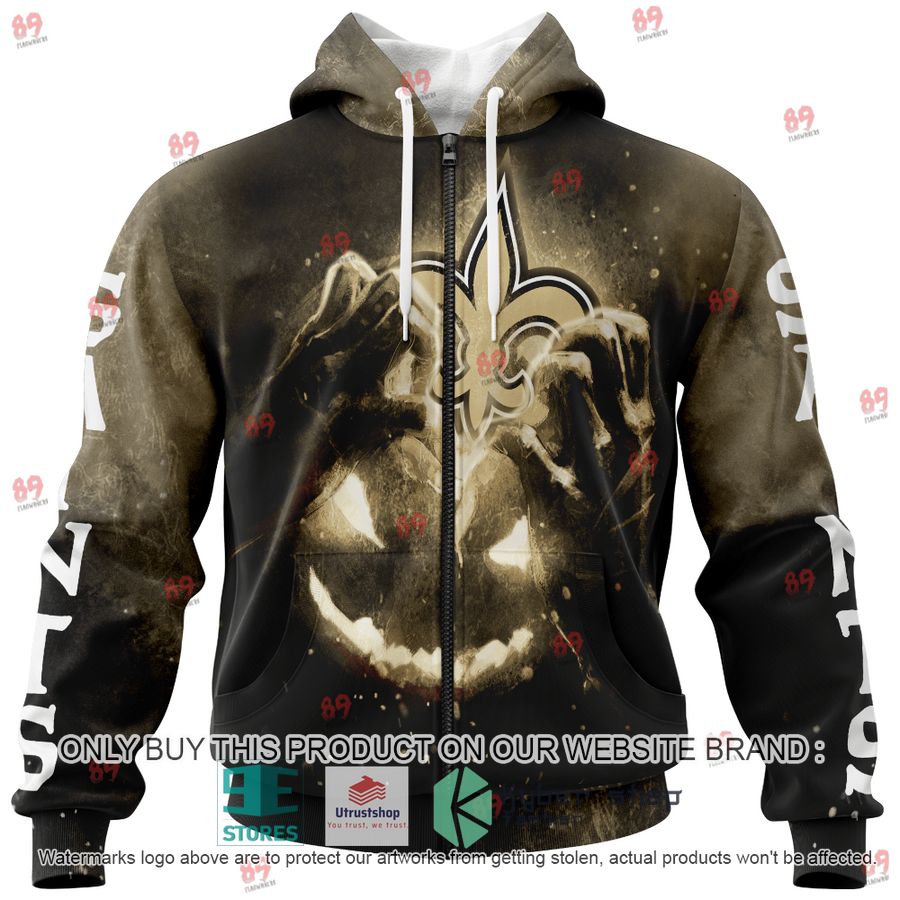 NEW Personalized New Orleans Saints Pumpkin Head Halloween Hoodie, Shirt 3 personalized new orleans saints pumpkin head halloween shirt hoodie 3 69301