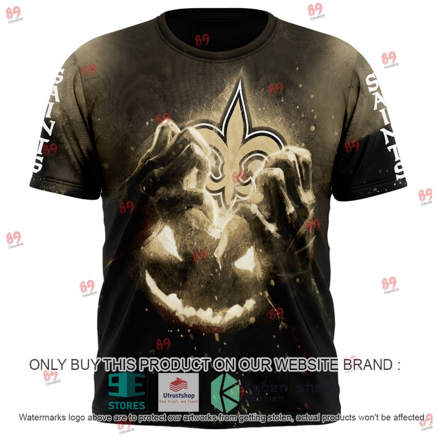 NEW Personalized New Orleans Saints Pumpkin Head Halloween Hoodie, Shirt 4 personalized new orleans saints pumpkin head halloween shirt hoodie 4 33357