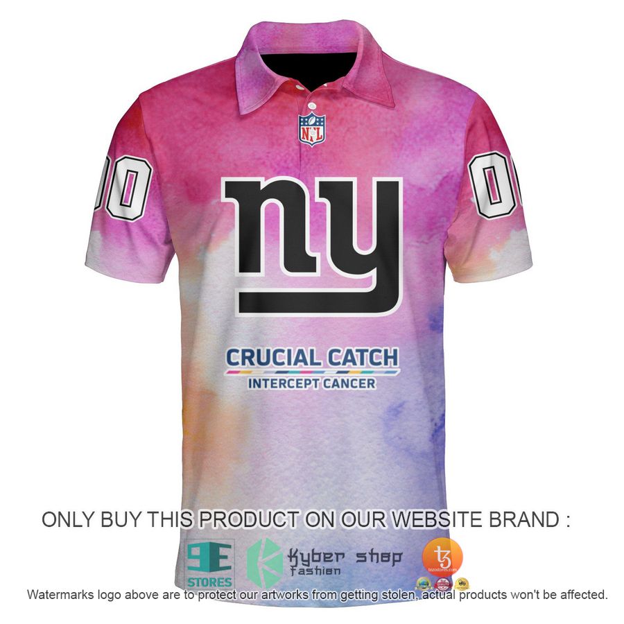 personalized new york giants crucial catch polo shirt 1 74984