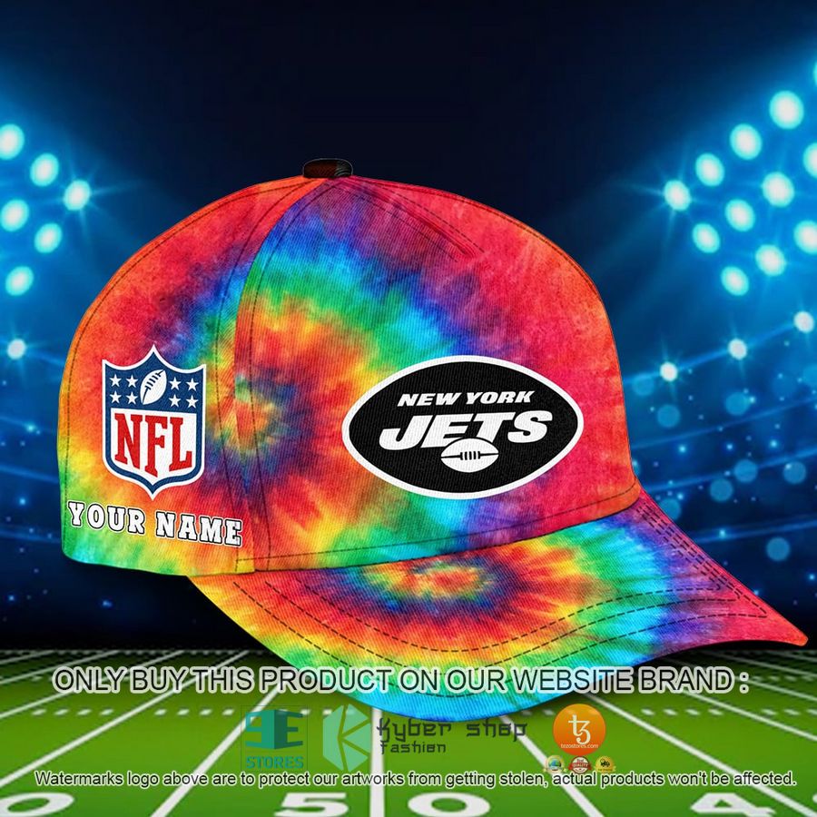 personalized new york jets crucial catch b bucket hat cap 1 8865