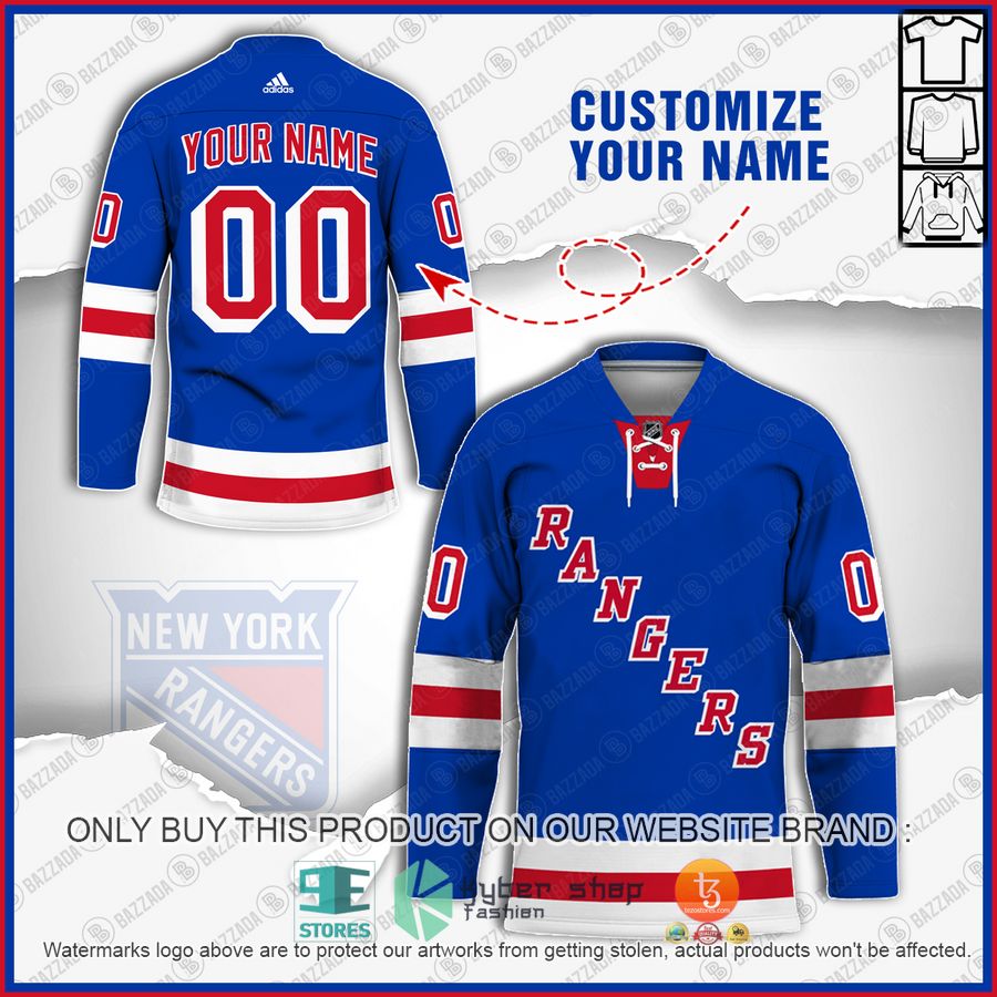 HOT NHL New York Rangers Personalized Hockey jersey 7 personalized new york rangers nhl hockey jersey 1 29825