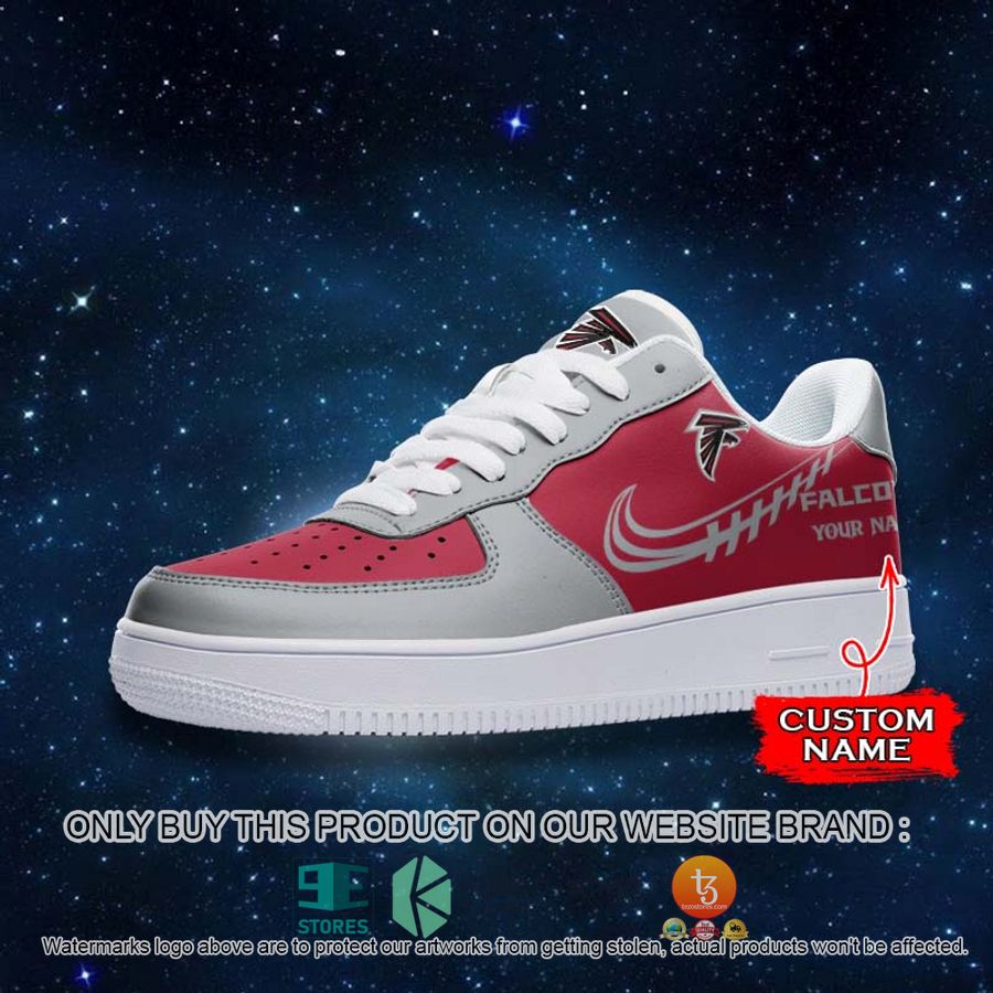personalized nfl atlanta falcons nike air force 1 sneaker 2 87086