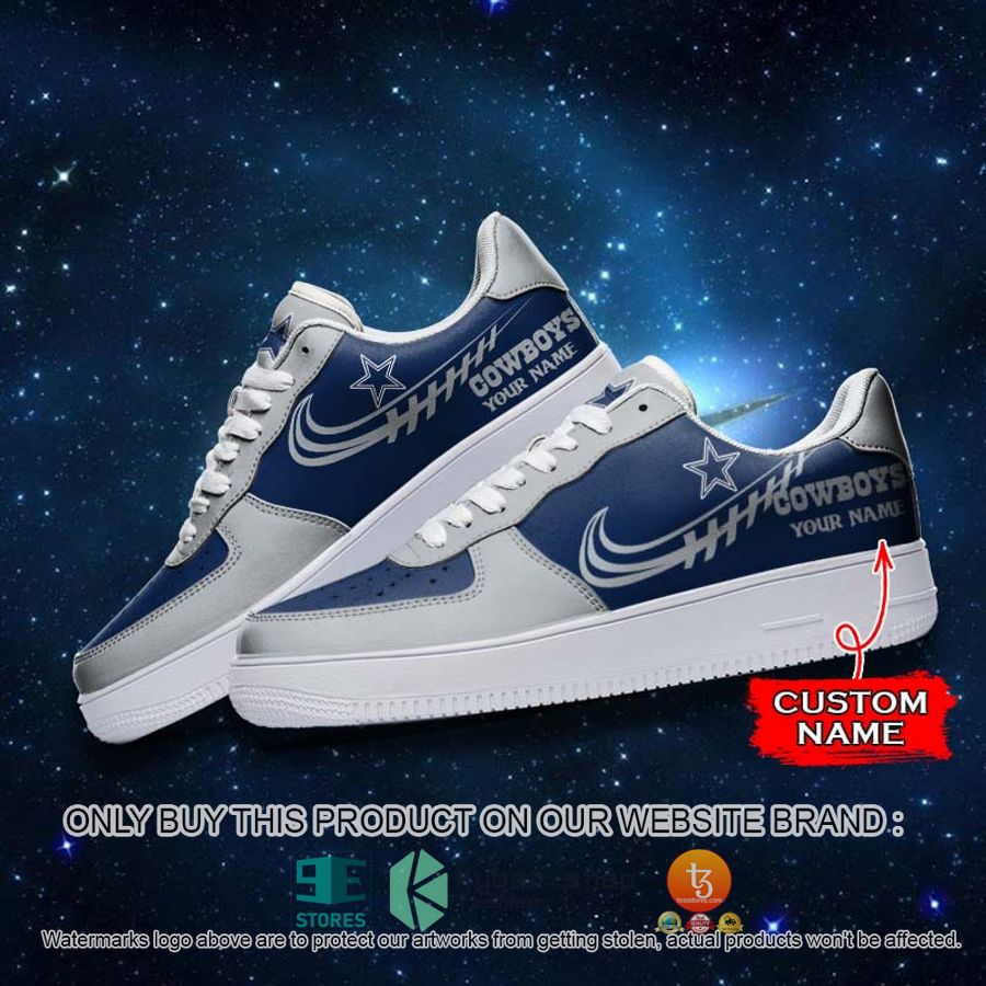 HOT Dallas Cowboys Personalized NFL Nike Air Force 1 Sneaker 3 personalized nfl dallas cowboys nike air force 1 sneaker 3 26017