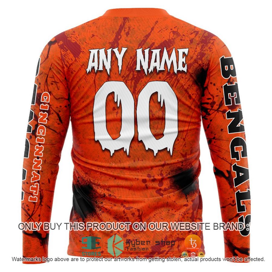 NEW Personalized Halloween I'M Fine Cincinnati Bengals Hoodie, Shirt 8 personalized nfl halloween im fine cincinnati bengals shirt hoodie 8 97589