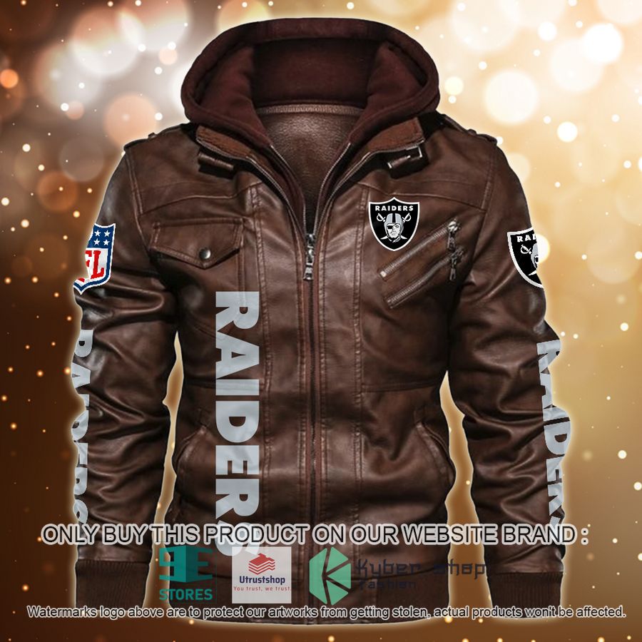 NEW Las Vegas Raiders Horror Characters Custom Name Leather Jacket 3 personalized nfl horror characters las vegas raiders leather jacket 3 27023