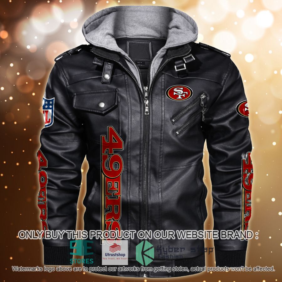 personalized nfl horror characters san francisco 49ers leather jacket 1 27985