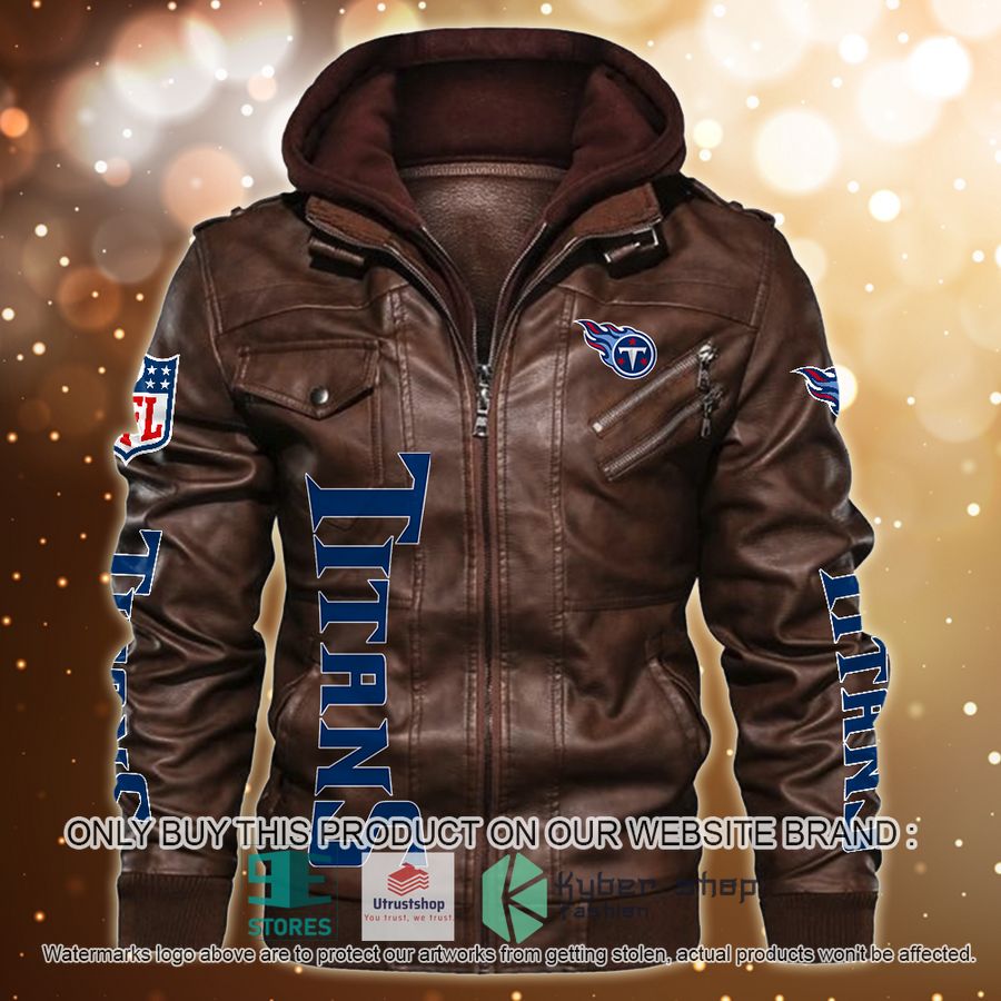 NEW Tennessee Titans Horror Characters Custom Name Leather Jacket 3 personalized nfl horror characters tennessee titans leather jacket 3 21361